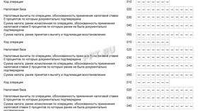 Строка 010 в декларации по НДС: что отражается в Шинсервис