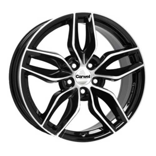 Диск литой R16 6.5J 5x114.3/66.1 ET40 Carwel Эпсилон 117 AB 00039780 в Шинсервис