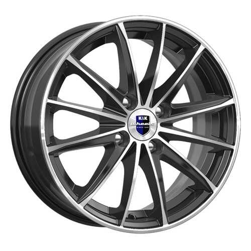 K&K Пойнт Бланк-оригинал (КС884) 6,0\R15 4*100 ET40 d60,1 Алмаз-черный SK [r75093SK] в Шинсервис